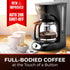 Mueller 12-Cup Drip Coffee Maker with Borosilicate Carafe, Auto-Off, Reusable Filter, and Keep-Warm Function