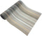 Aothpher Multi Color Rustic Farmhouse Stripe Table Runner, Square Heat Resistant PVC Non-Slip for Kitchen, Weddings,