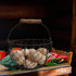 Countertop TAIANLE. Farmhouse Wire Egg Basket for Gathering Fresh Eggs with Handle, Round Metal Egg Collecting Basket