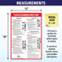 ZOCO CPR and Choking Poster, Heimlich Maneuver & First Aid Instructions, Laminated 12x18