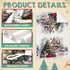 6 16 24 Inches Bencailor Pcs Winter Kitchen Towels x Decorative Snowman Truck Tea Dish Dishcloths Winter Holiday Drying