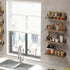 4.7in (Set 8 Fixwal Shelves for Room Wall, Width Rustic Wood Wall Storage, Floating Shelves for Bedroom, Living Room