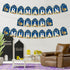 WATINC 2 in 1 Ramadan Banner Eid Mubarak Decoration, No DIY Needed Hanging Banners Decor for Home, Tree, Wall 10 Feet