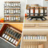TESUNMU Label4oz (36) Spice Jars with Seasoning Containers, Glass Spice Bottles with Shaker Lids,Funnel, Chalk Pen