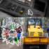 50 Set Bullozers Equipment Keys Master Ignition Keys for Kubota JCB Cat Yanmar Honda Ditch Witch Backhoes Excavators