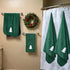 6 Set Peryiter Pcs Christmas Bath Towels Xmas Tree Embroidered Cotton Bathroom Decors Green Xmas Tree Hand Towels