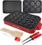 Multifunction Nonstick Baking Maker, 3 Interchangeable Baking Plates for Grill, Pancake, and Cake Pops, Takoyaki Maker,