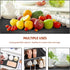 Glotoch Shelf Liner 17.5" x 30 ft., Non Adhesive Refrigerator, Kitchen, Drawer Liners, Waterproof and Durable