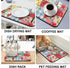 Kuyig Home 23inx15in,Coffee Countertops,Absorbent Fun Coffee Mat Bar Mat for Hide Stain Anti-Slip Coffee Bar