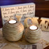 Set 2), Counter, Tuva Orb Candle Holders (Gift Boxed of Table Centerpieces for Dining or Living Room, Spa, Bathroom