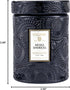 Voluspa Moso Bamboo Small Candle Jar, 5.5 oz, 50 Hour Burn Time, Coconut Wax for Clean Burning, Handcrafted in the USA
