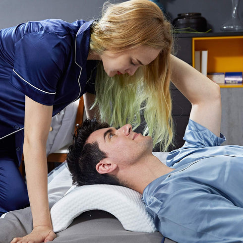 Sleeping Cuddle Pillow for Couple, Memory Foam Arched U-Shaped Arm Hole Pillow, Providing Comfort and Support in Travel