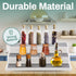 Home Intuition 3 Tier 14 inch Non-Skid Spice Rack for Kitchen Pantry Organizer