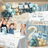 HYCSANBAO 2nd 2 Chugga Chugga Two Two Birthday Decotations, Train Birthday Party Supplies, Second Bday Decotation