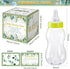 52 Sets Glenmal Pcs Baby Shower Games Gift Large Baby Bottle for Shower Game Guess How Many Candies Decorations