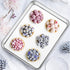 Baking Sheet with Silicone Mat Set of 4 - 2 Sheets + 2 Mats, Deedro Stainless Steel Baking Pan