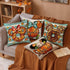 Hello Fall Mouse Pumpkin Decorative Throw Pillow Covers - 20 x 20 Set of 4 for Autumn Home Decor