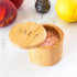 Totally Bamboo Salt Cellar – Wooden Salt Box with Magnetic Lid, 6 oz Capacity for Countertop Storage