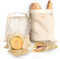 Beeswax Bread Bag for Homemade Bread & Beeswax Wrap Set, 2 XL