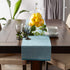 DII Fine Ribbed Collection Eco-Friendly Table Runner, 13x72, Storm Blue