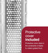 Zyliss SmoothGlide Rasp Grater – Fine Handheld Grater & Citrus Zester with Razor Sharp Stainless Steel Blade &