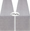 B-COOL Gray Burlap Table Runner, 2 Packs 13x108 Inch Jute Fabric for Boho Crafts Holiday Decor