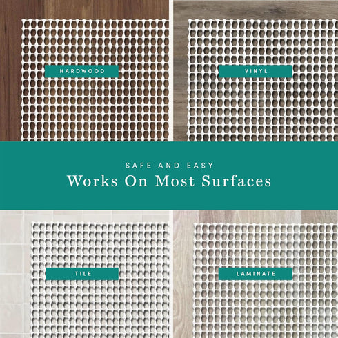 Unique Loom Anti-Slip All Surface Slim Indoor Use Rug Pad (2' x 5' 11" Runner')