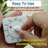 Square 60 Minute Mechanical Kitchen Timer, Visual Cooking Timer with Loud Alarm, Manual Countdown, No Batteries Required