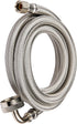 EFIELD Appliance Accessories Dishwasher Hose with 90 Degree FGH Elbow, 4 Feet Length, Premium Braided Stainless Steel
