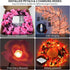 4FT 48LED Timer,8 FNHMSL Cherry Enchanted Willow Vine Lights, Pink Cherry Blossom Tree Branch Lights for Wall, Remote