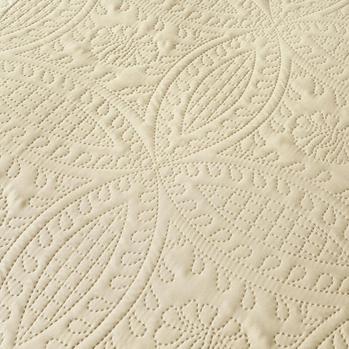 Set,Beige Set,Lightweight Seasons,3 Piece(1 Quilt,2 akkialla King Quilt Bedding Ultrasonic King/Cal King Quilt Soft