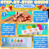 8 Set Pcs Popsicles Molds Round - Reusable Popsicle Molds With Sticks, Multi-Servings & Dishwasher-Safe Popsicle Makers
