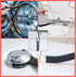 Scurvy 9Pcs Crevice Cleaning Brush, Multi-Purpse Hard Bristle Grout Brush for Cleaning Bathroom, Kitchen, Tiles