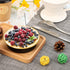 Beasea 20 Pack Cheesecake Pan with Lids - 8 Oz 4 Inch Round Foil Tart Tins, Disposable Mini Pie Pans