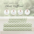 Linen Market Double-Brushed Microfiber Queen Sheet Set - 4 Piece, Oeko-TEX Certified, Puffed Chevron Sage