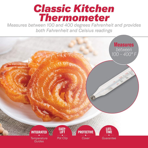 GoodCook Everyday Thermometer for Candy & Deep Frying