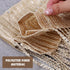 Door String Curtain - Decorative Tassel Screen Ribbon Strings Strip for Home, Patio, Bedroom, and Wedding (Champagne)