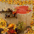 20LED suddus Fall Leaves Garland with Lights, Battery Operated Fall Lights with Timer, Thanksgiving Decoration