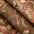 Floral,63" 23.7" Luxury Chenille Coffee Table Cover Non-Slip Silicone Backing Heavyweight French Jacquard Table Cloth