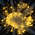 33 100 Count Commercial Set YULETIME Warm White LED Christmas Lights with Brown Wire, ft UL Certified Grade Holiday