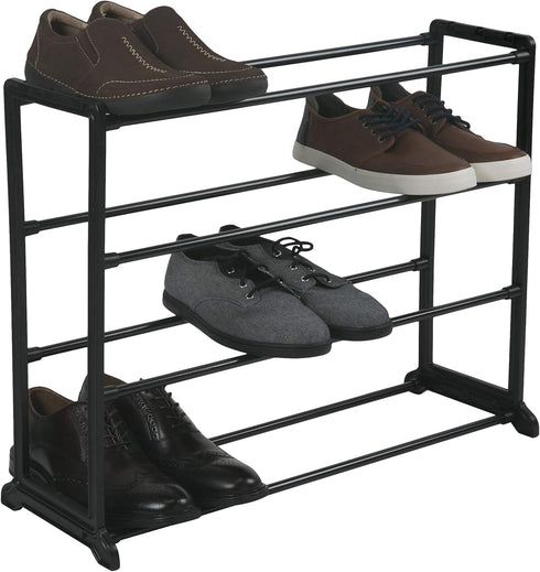 Simplify Stackable Shoe Rack | Holds 12 Pairs of Shoes | Maximize