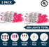 Indoor,200(2100) Light,42.8 Joiedomi Christmas String Lights Mini Pink FT Lighting Decor for Dorm Classroom Bedroom