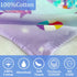8Years 100% VOOVA & MOVAS Mermaid Hooded Beach Towel for Teens & Big Kids Up, Soft Absorbent Cotton Thick Towel Wrap