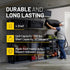 4-Shelf 48 23 14, 200lb Closet Plano Plastic Storage Shelves, x x Capacity, Pantry, Office, and Garage Shelves, Easy
