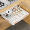 Pull Out Cabinet Organizer, Expandable Pull Out Drawers (12.6"-20.5") for Kitchen Cabinet Organization - 1 Pack White