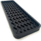 Happitasa Silicone Kitchen Sink Organizer Tray, Sponge Holder and Countertop Protector in Black, 12" x 4"