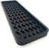 Happitasa Silicone Kitchen Sink Organizer Tray, Sponge Holder and Countertop Protector in Black, 12" x 4"