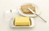 Zoie + Chloe Stainless Steel Butter Dish with Easy to Hold Lid