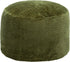 20x20x12 Inches Asuprui Pouf Ottoman Unstuffed Ottoman Foot Rest No Filler Soft Faux Fur Foot Stool Fuzzy Chair Floor