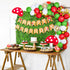 43 JeVenis PCS Mushroom Birthday Banner Party Decoration Mushroom Balloon Garden Party Birthday Banner Fairy Woodland